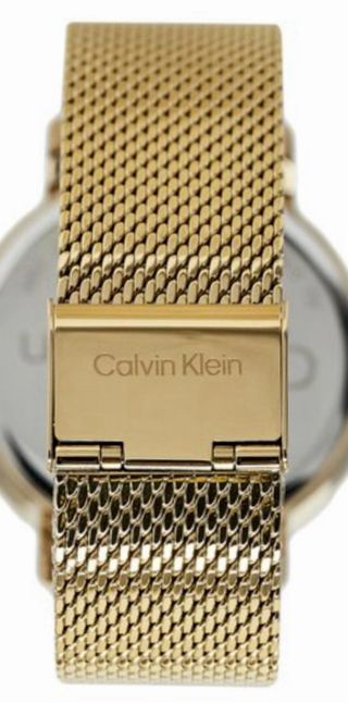 Reloj Calvin Klein Negro y Dorado unisex
