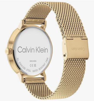 Reloj Calvin Klein Negro y Dorado unisex