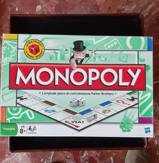 Monopoly Classico Hasbro "euro" pedine in Metallo