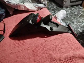 Portamatrículas LED Homologado ITV Moto