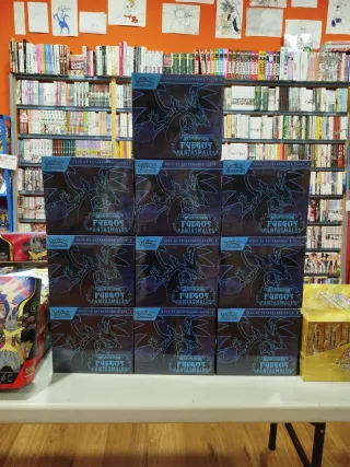10 Cajas Pokémon Fuego Fantasmales Elite Trainer