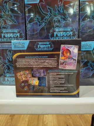 10 Cajas Pokémon Fuego Fantasmales Elite Trainer