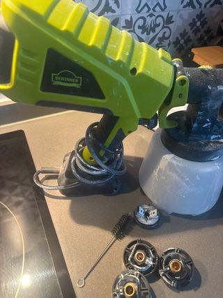 Pistola de pintar eléctrica