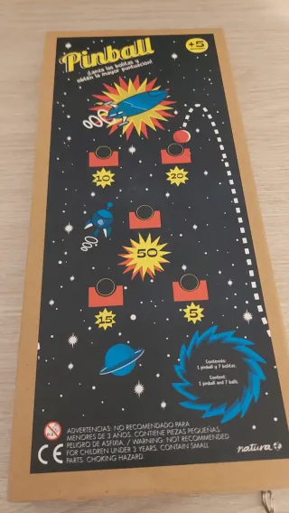 Juego de mesa Pinball Natura +5 años