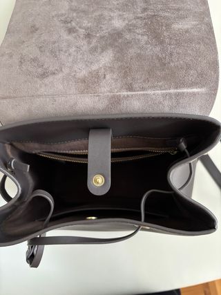 Bolso-Mochila Adolfo Domínguez Marrón