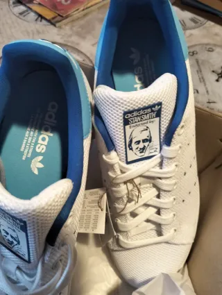 Adidas Stan Smith Blancas y Azules