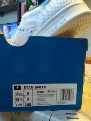 Adidas Stan Smith Blancas y Azules