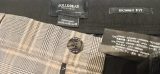Pantalón hombre cuadros - Pull&Bear