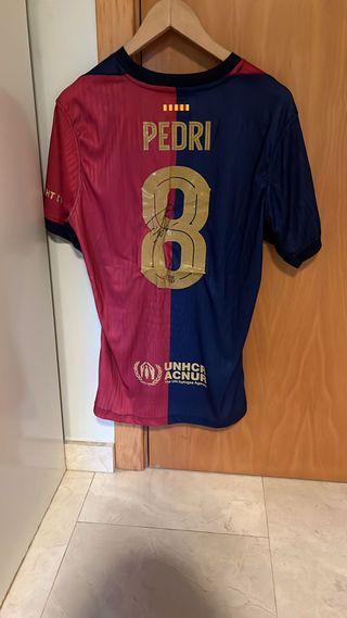 CAMISETA PEDRI CON FIRMA