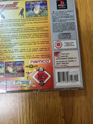 Gioco PS1 Soul Blade