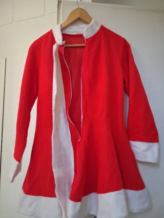 Vestido Papá Noel Calidad Completo S/M