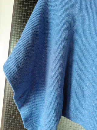 Jersey/Poncho Talla Grande Azul 52/6XL Nuevo