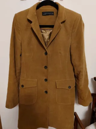 Cappotto Zara Donna Marrone