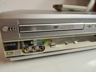 Reproductor DVD y VHS LG