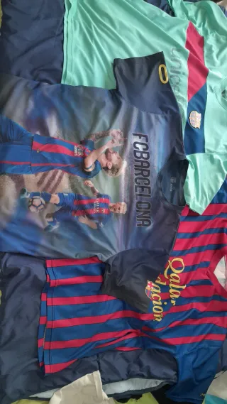 Lote 3 Maglie Calcio Messi XL