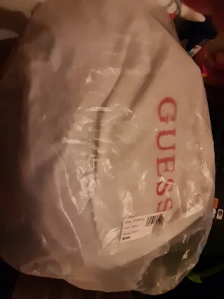 Mochila Guess Piel Negra