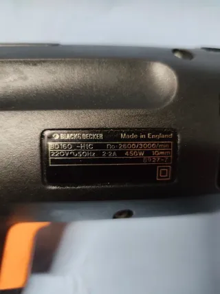 Trapano Black & Decker BD 160