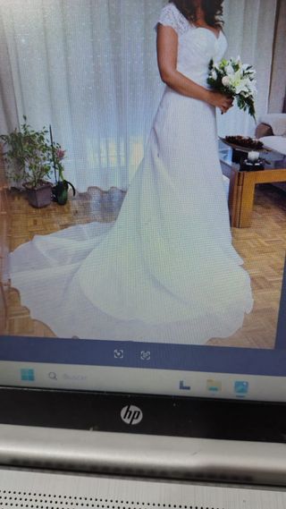 Vestido de Novia Aire Barcelona Blanco