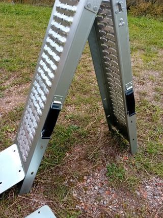 Pareja rampas plegables acero