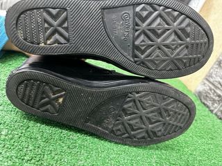 Converse All Star Pelle Nere Tg 39