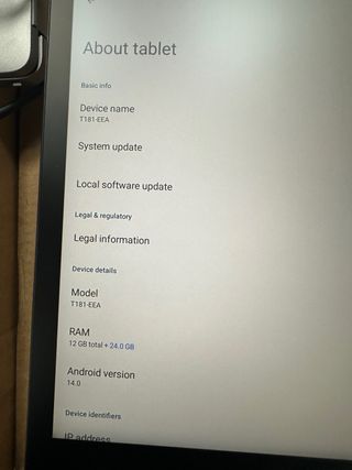 Tablet 14 Pollici Android 14, 2025 #603800