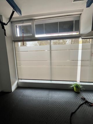 Cortina Store Gris traslúcida