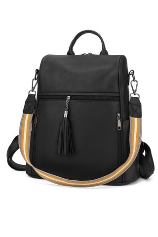 Mochila de Mujer – Retro, Casual en Cuero PU