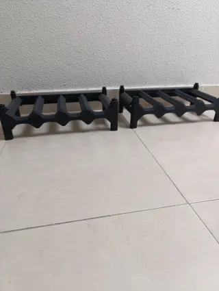 Botellero Plástico Negro