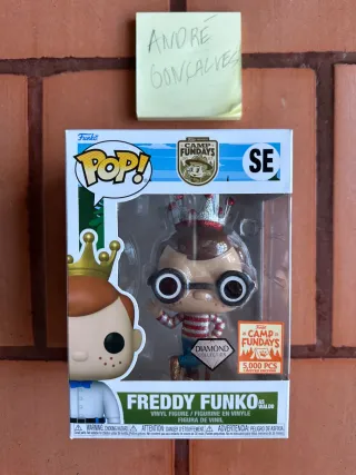 Freddy Funko Waldo Diamond Camp Fundays Exclusive
