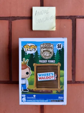 Freddy Funko Waldo Diamond Camp Fundays Exclusive