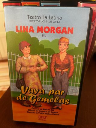 Colección 5 VHS Lina Morgan
