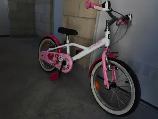 Bicicleta infantil BTWIN rosa