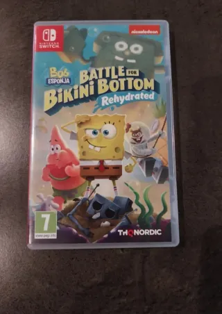 Juego Nintendo Switch Bob Esponja Rehydrated