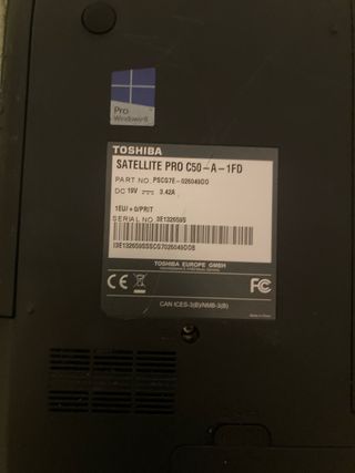Toshiba Satellite Pro PC portatile