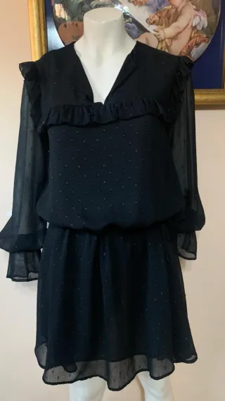 Vestito Kaos nero tg S