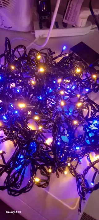 300 Luci LED per albero di Natale multicolor