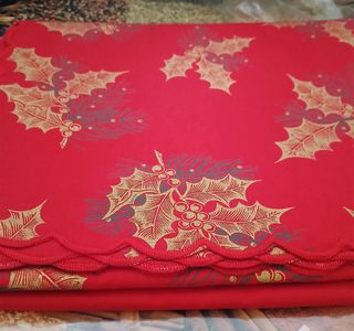 Tovaglia Natale Rettangolare da 12