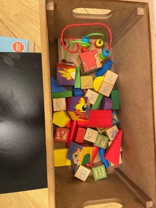 Juguete educativo de madera