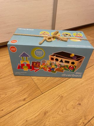 Juguete educativo de madera