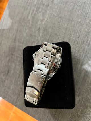 Reloj Lotus Multifunción Negro y Plateado