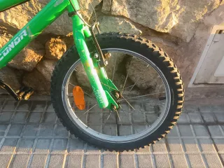 Bicicleta infantil verde CONOR