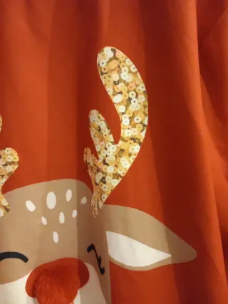 Sudadera Roja Reno Navidad