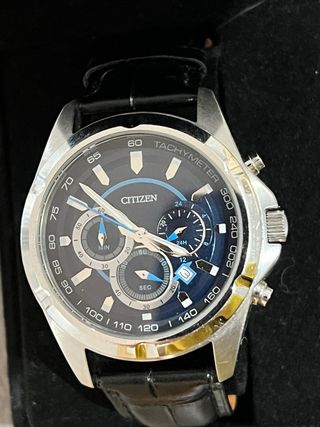 Reloj Citizen Cronógrafo Hombre Esfera Azul
