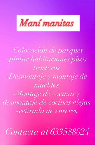 Multiservicio y manitas