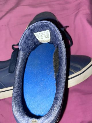 Zapatillas Adidas Azul y Blanco