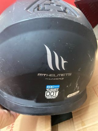 Casco Integral MT Thunder R3 Negro