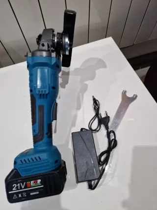 radial nueva esmeriladora angular inalámbrica 21v