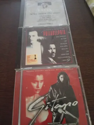 Banda Sonora Original: Gitano, Philadelphia, Evita