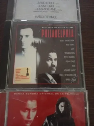 Banda Sonora Original: Gitano, Philadelphia, Evita