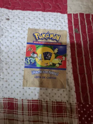 Lista de Cartas Pokémon Juego Intercambiables